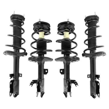 Unity 4-11693-15073-001 Front and Rear Complete Strut Assembly Kit 4-11693-15073-001